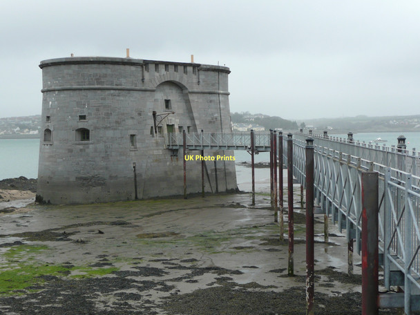 Photo 6"x4" The Martello Tower, off Front Street, Pembroke Dock Neyland c2011