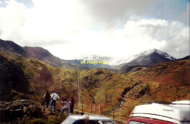 Photo 6"x4" Welsh Mountainside (1992) Nant Cynnyd c1992