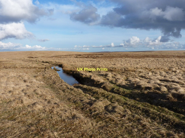 Photo 6"x4" The Monks' Trod on Waun Bryn-hir Blaen Rhestr c2011
