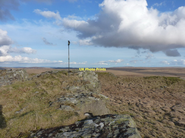 Photo 6"x4" The true summit of Blaen Rhestr Blaen Rhestr c2011