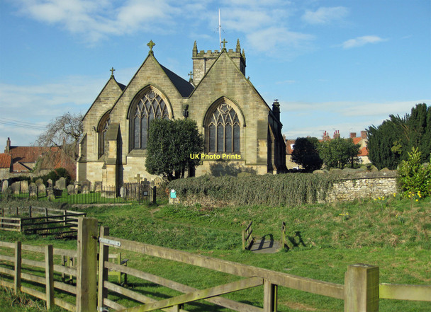 Photo 6"x4" East end of All Saints Church Kirkbymoorside c2011