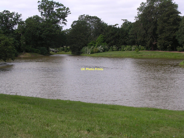 Photo 6"x4" The Lake at Croome Park High Green\/SO8745 c2006