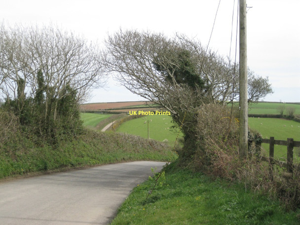 Photo 6"x4" Southeast from Wallaton Cross Abbotsleigh c2011