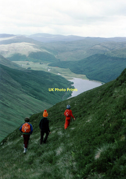 Photo 6"x4" Descending the eastern slopes of Creag Loisgte Creag Loisgte\/NH2152 c1977