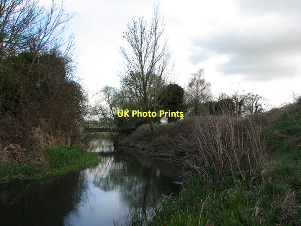 Photo 6"x4" Bridge over the Cam (or Rhee) near Haslingfield Frog End\/TL4052 c2011