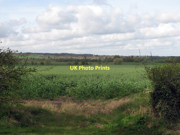 Photo 6"x4" Over the fields to Haslingfield Harston\/TL4251 c2011