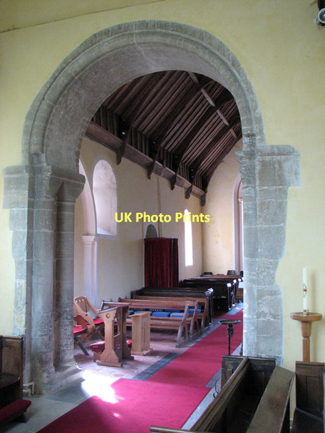 Photo 6"x4" Hauxton: St Edmund - the chancel arch Hauxton c2011