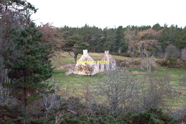 Photo 6"x4" Ruined Croft Morangie c2011