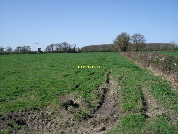 Photo 6"x4" Farmland near Southfield Farm Foggathorpe c2011
