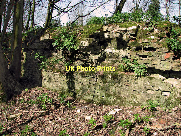 Photo 6"x4" Remains of an old brick wall, Arminghall Arminghall c2011
