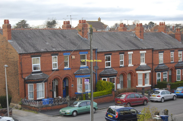Photo 6"x4" Victorian terrace, Grange Road Chester c2011