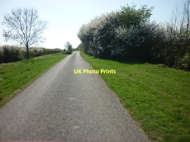Photo 6"x4" Fly tipping on Cow Lane, Lincolnshire Heapham c2011
