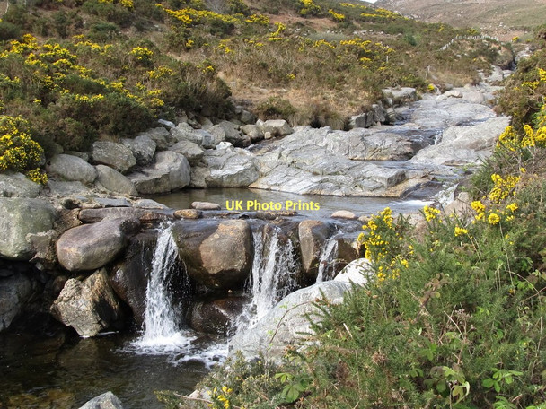 Photo 6"x4" The rocky bed of the Bloody Bridge River Newcastle\/J3732 c2011