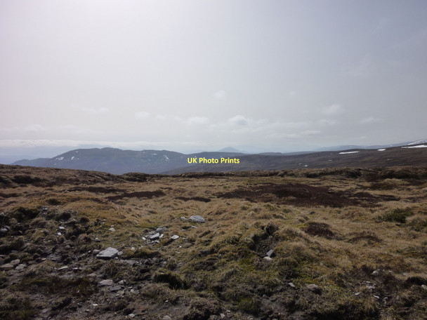 Photo 6"x4" On the way from Beinn Bhreac to Carn an Fhreiceadain Carn an Fhreiceadain c2011