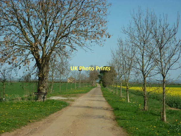 Photo 6"x4" The way to Mount Pleasant Farm Waddingham c2011
