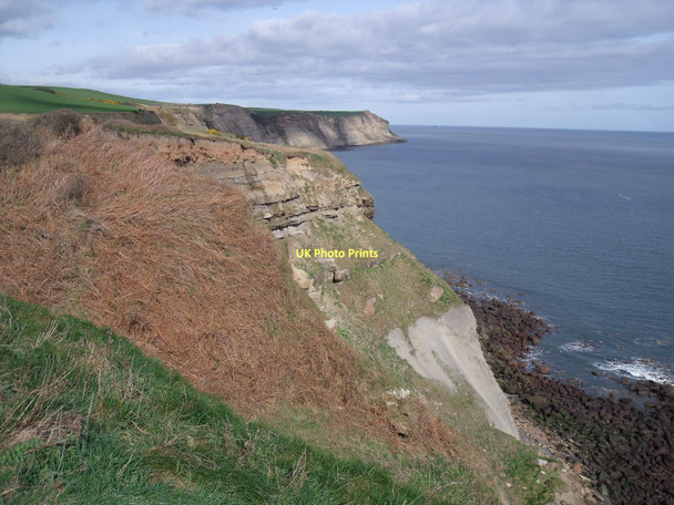 Photo 6"x4" Coastal view from the Cleveland Way High Hawsker c2011