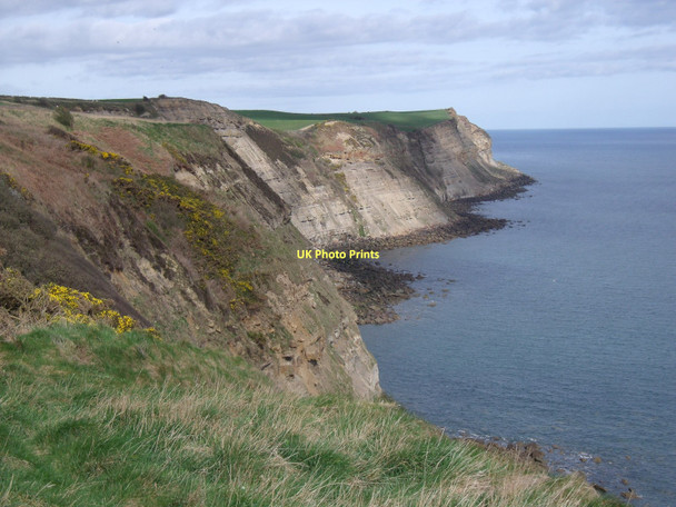 Photo 6"x4" Coastal view from the Cleveland Way High Hawsker c2011
