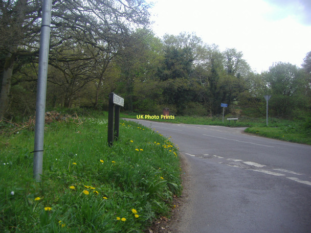 Photo 6"x4" Burrows Lane at junction of Hook Lane Burrows Cross c2011
