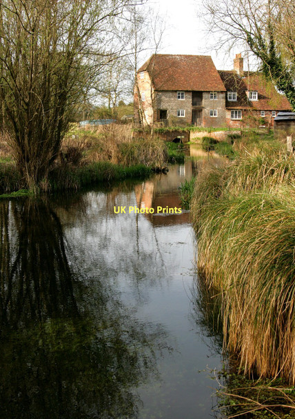 Photo 6"x4" Greywell Mill from downriver Greywell c2011
