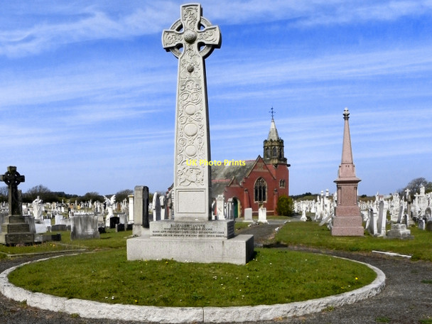 Photo 6"x4" Birkdale Cemetery Ainsdale c2011