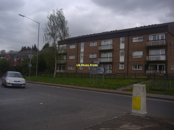 Photo 6"x4" Flats on roundabout on A40, Loudwater Loudwater\/SU9090 c2011