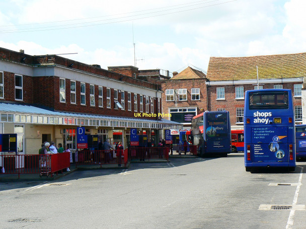 Photo 6"x4" Salisbury Bus Station, Endless Street, Salisbury (2 of 2) Salisbury c2011