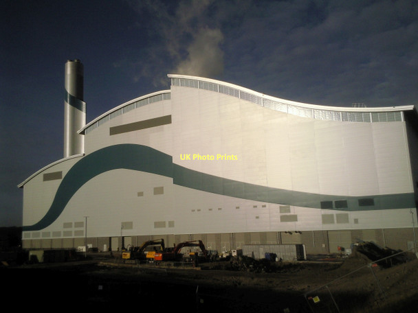 Photo 6"x4" Belvedere Incinerator in early morning light Belvedere\/TQ4978 c2011