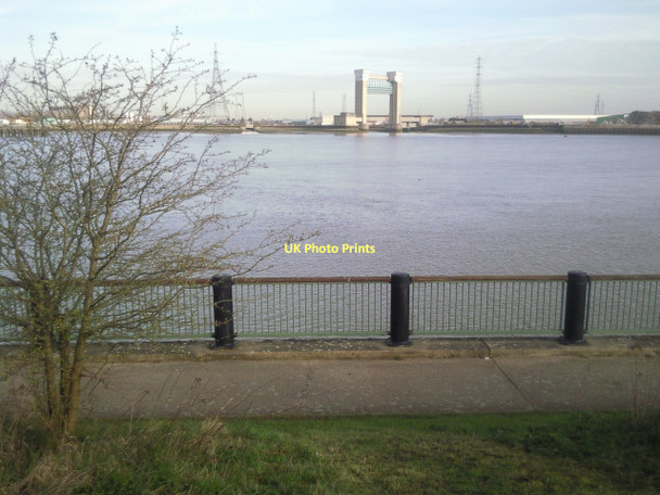 Photo 6"x4" Barking Creek Barrier from Thamesmead Riverside Woolwich c2011