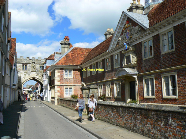 Photo 6"x4" North along the High Street, Salisbury Salisbury c2011