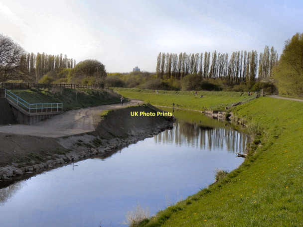 Photo 6"x4" River Mersey, Sale Ees Sale c2011