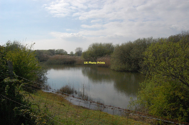 Photo 6"x4" Lake Near Rye Harbour Rye c2011