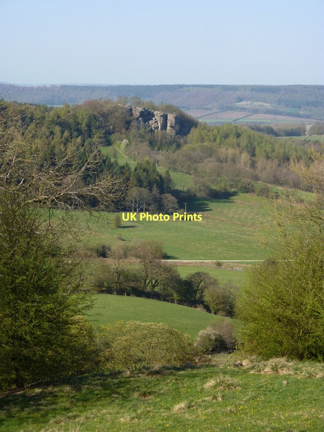 Photo 6"x4" Valley scene north of Elton Dale End\/SK2161 c2011