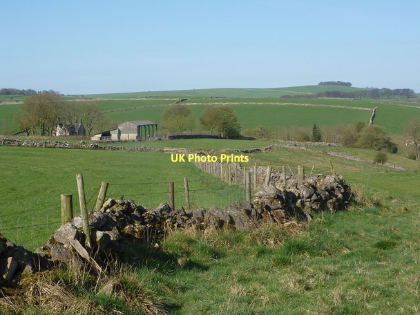 Photo 6"x4" Landscape around Mouldridge Grange Pikehall c2011