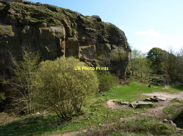 Photo 6"x4" Crags, Anthony Hill Dale End\/SK2161 c2011
