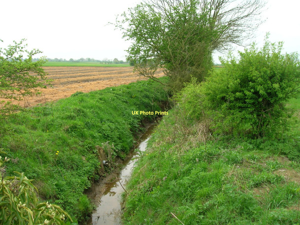 Photo 6"x4" Ings Drain East Cottingwith c2011