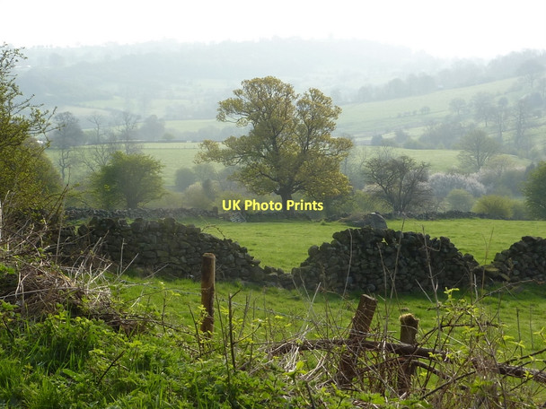Photo 6"x4" Morning view from Cliff Lane Dale End\/SK2161 c2011