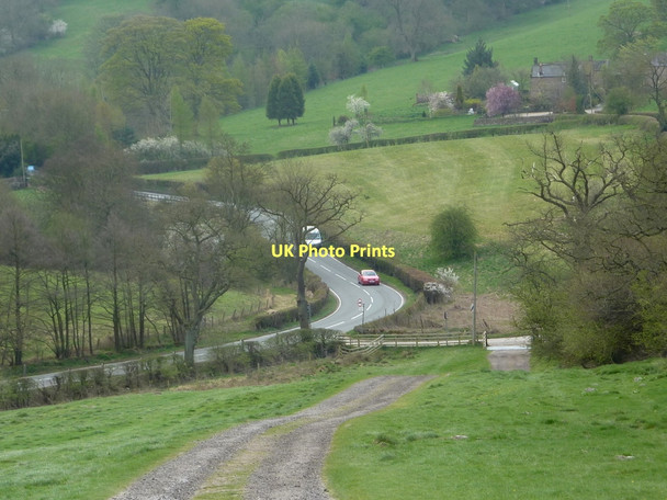 Photo 6"x4" Track down to the B5056 from Cratcliff Dale End\/SK2161 c2011