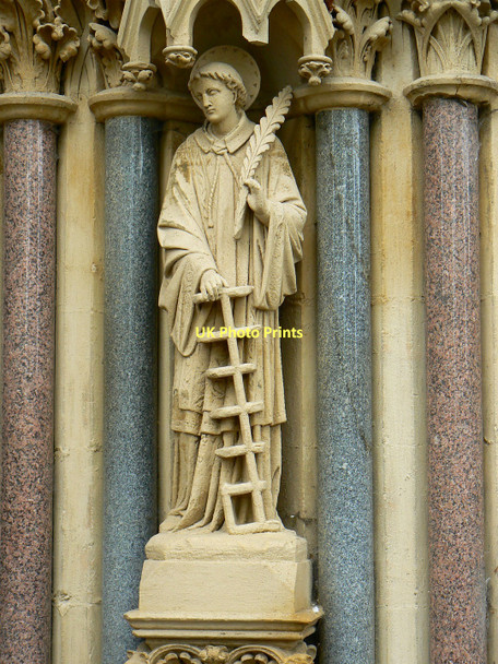 Photo 6"x4" Saint, West elevation All Saints Church, All Saints Road, Cheltenham (2 of 3) Cheltenham c2011