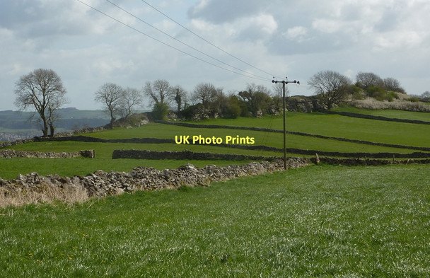 Photo 6"x4" Upland pasture near Brightgate Brightgate c2011