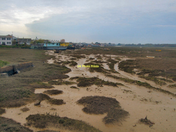 Photo 6"x4" Mudflats, River Adur, Shoreham Shoreham-By-Sea c2011
