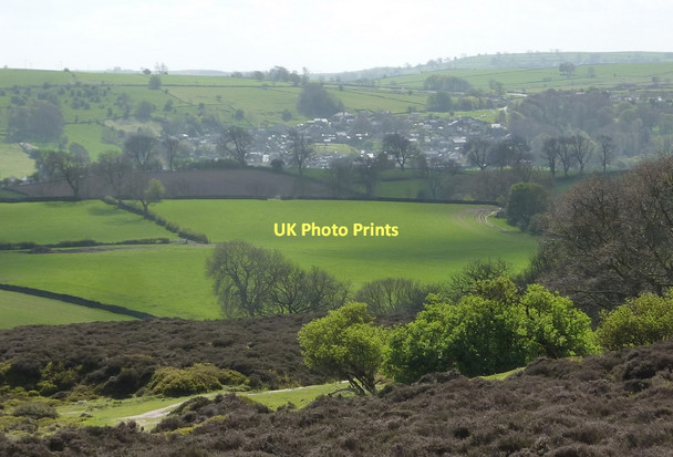 Photo 6"x4" View south from Stanton Moor Birchover c2011