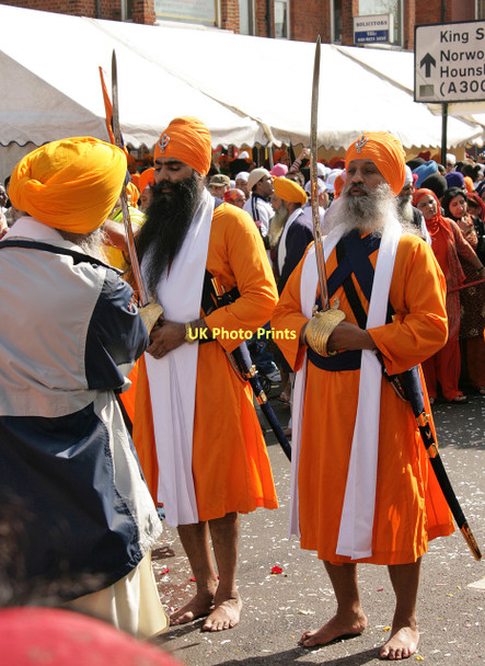 Photo 6"x4" Vaisakhi procession, Southall Southall c2011