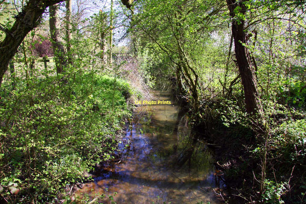 Photo 6"x4" Mill Brook in South Moreton Aston Upthorpe c2011