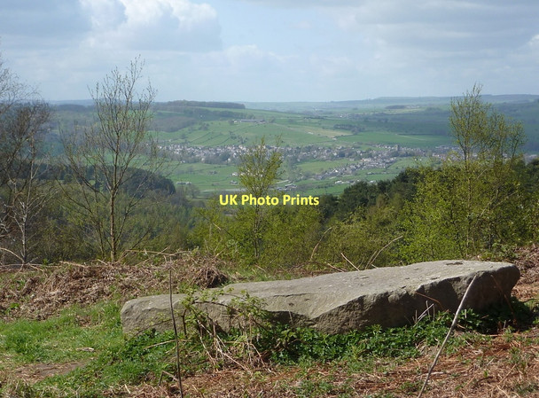 Photo 6"x4" Viewpoint above Birchover Birchover c2011