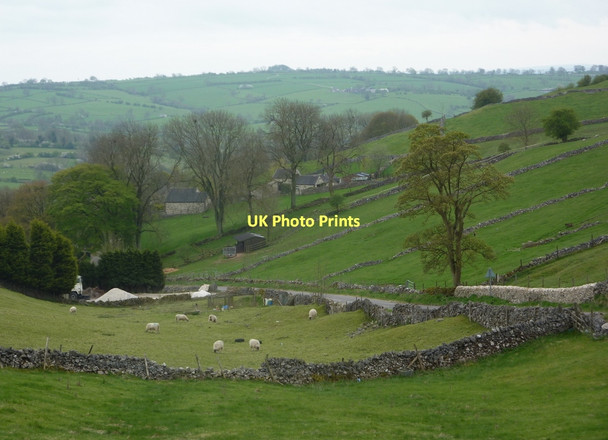 Photo 6"x4" Valley above Brassington Brassington c2011