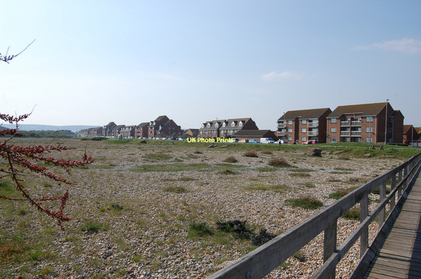 Photo 6"x4" Houses on Prince William Parade, Eastbourne Roselands c2011