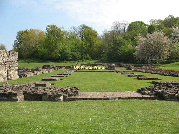 Photo 6"x4" Nave of the former Lesnes Abbey Abbey Wood\/TQ4678 c2011