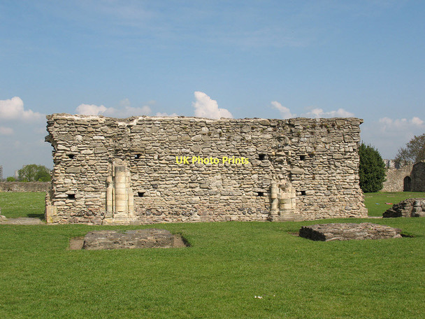 Photo 6"x4" Ruined wall at Lesnes Abbey Abbey Wood\/TQ4678 c2011