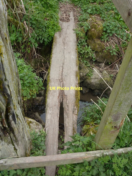 Photo 6"x4" Rickety footbridge Ballidon c2011