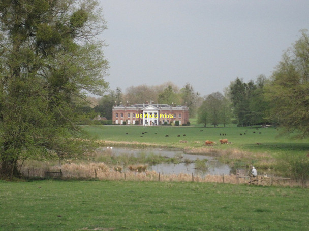 Photo 6"x4" Avington House and Lake Avington\/SU5332 c2011
